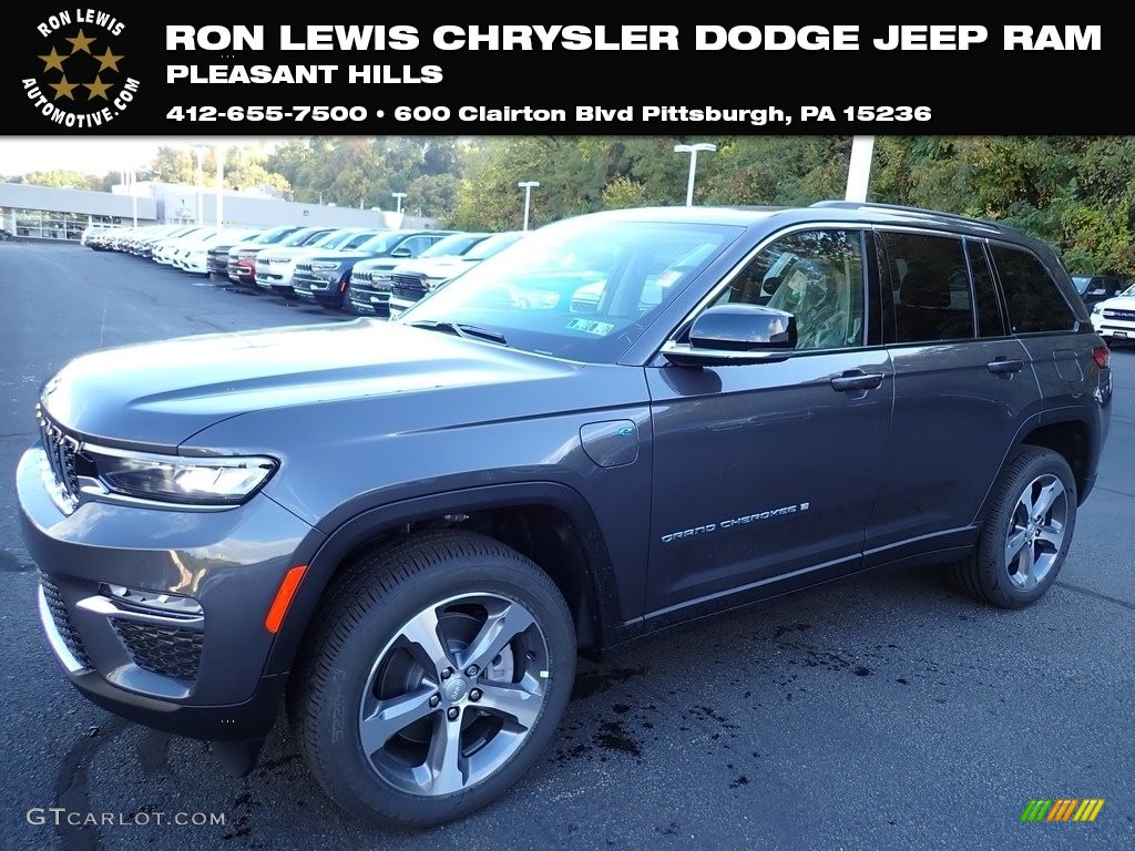 2024 Grand Cherokee 4XE - Baltic Gray Metallic / Global Black photo #1
