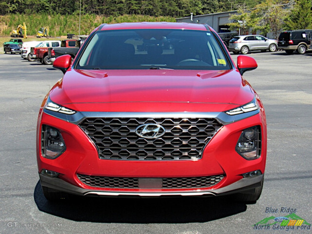 2020 Santa Fe SEL AWD - Calypso Red / Black photo #4