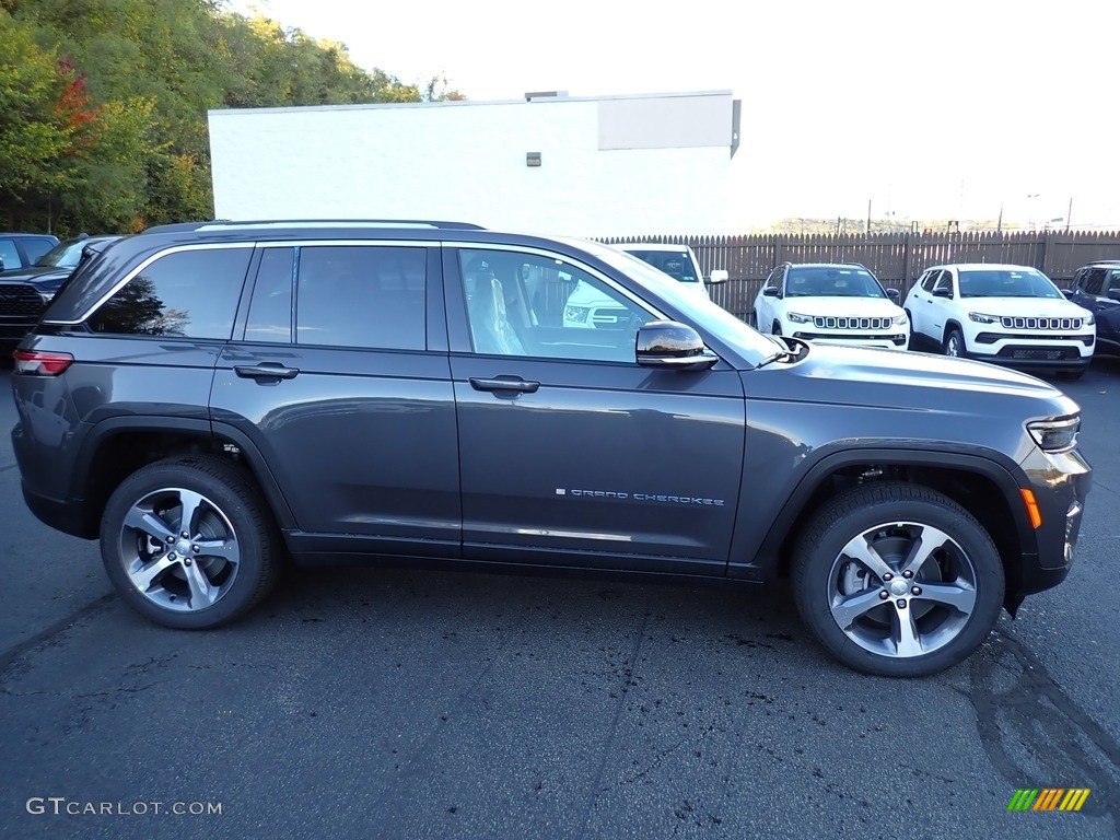 2024 Grand Cherokee 4XE - Baltic Gray Metallic / Global Black photo #7