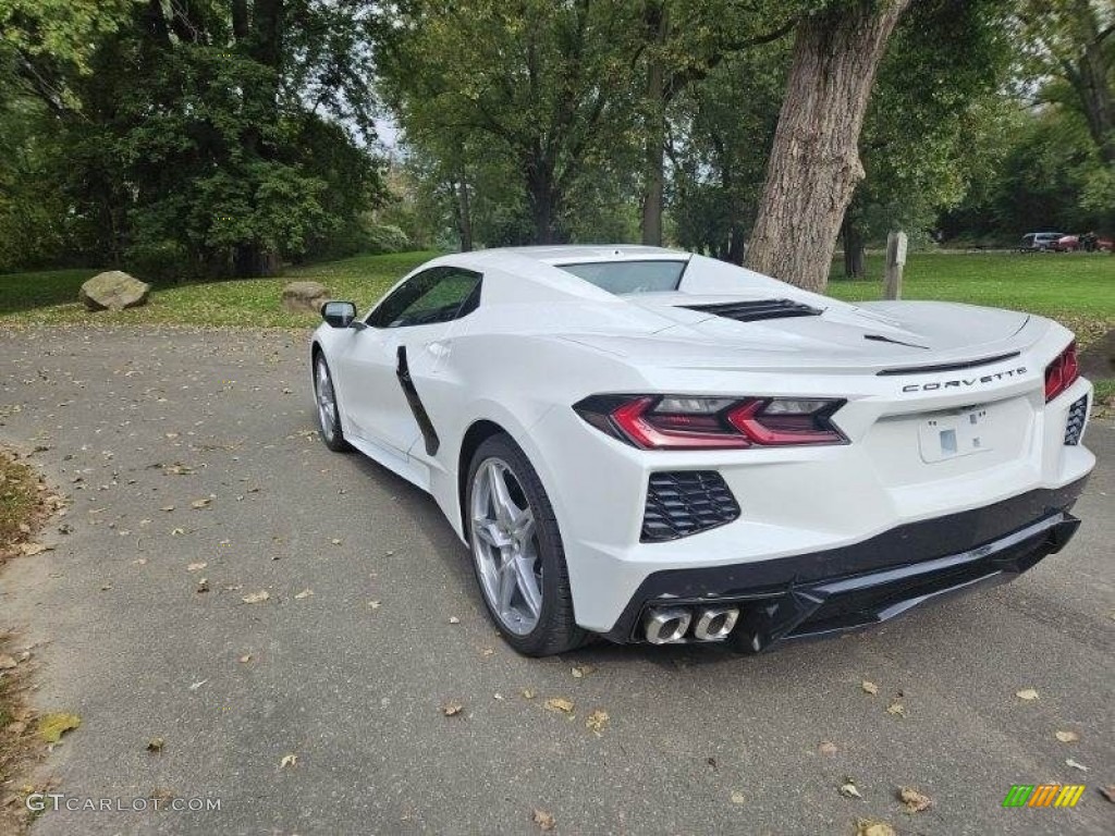 2024 Corvette Stingray Convertible - Arctic White / Adrenaline Red photo #5
