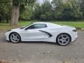 Arctic White 2024 Chevrolet Corvette Stingray Convertible Exterior