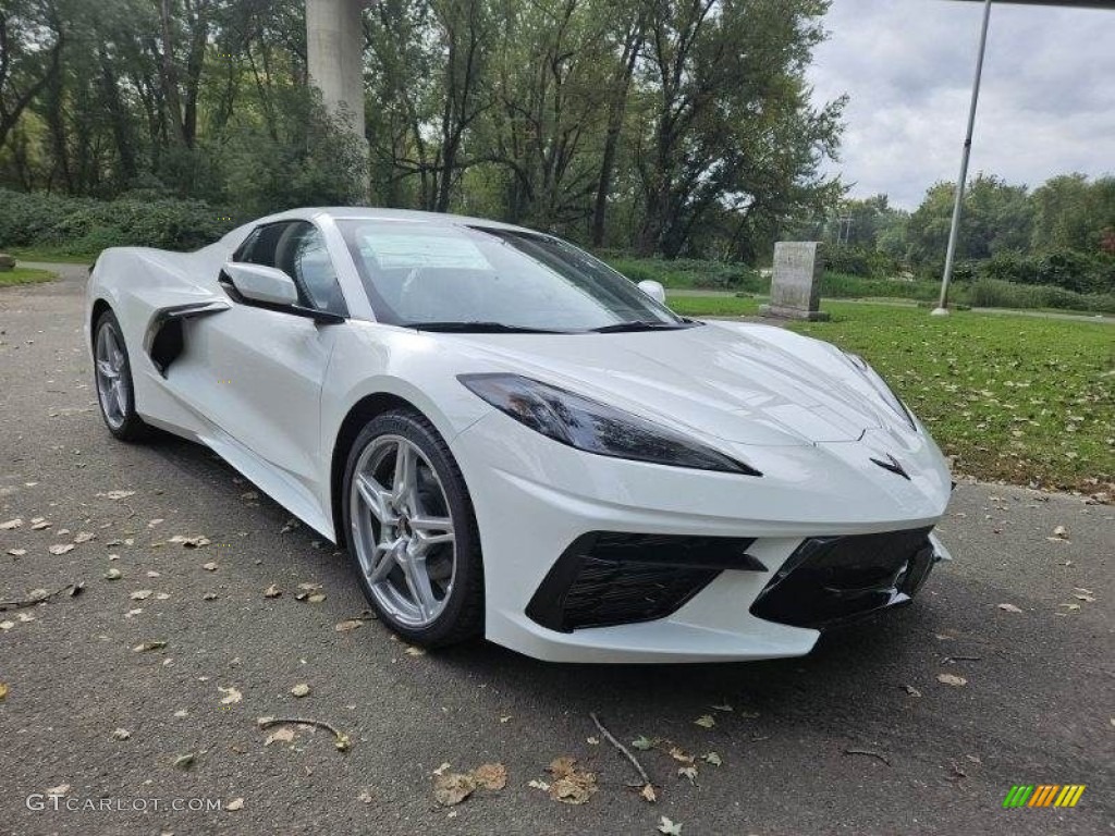 2024 Corvette Stingray Convertible - Arctic White / Adrenaline Red photo #7