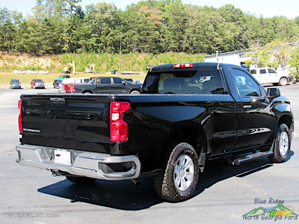 2019 Silverado 1500 WT Regular Cab - Black / Jet Black photo #5