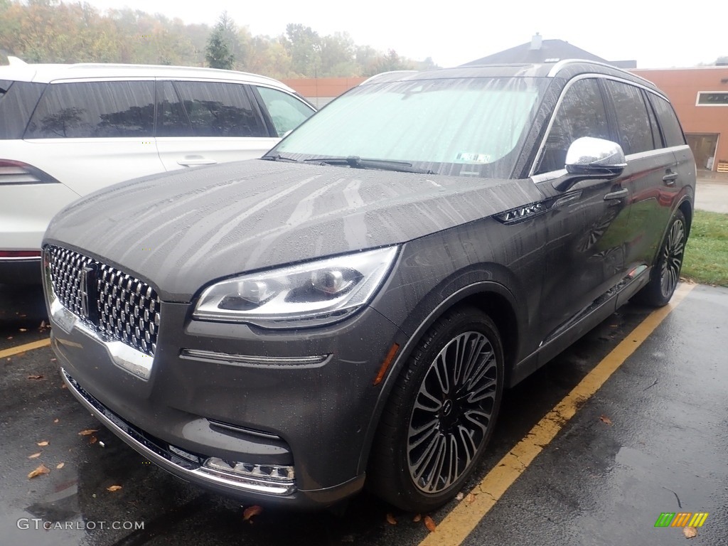 2020 Aviator Black Label AWD - Chroma Caviar Dark Gray / Black Label Cashmere photo #1