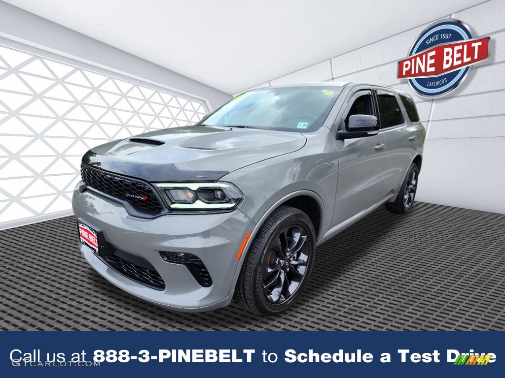 2021 Durango GT AWD - Destroyer Gray / Black photo #1