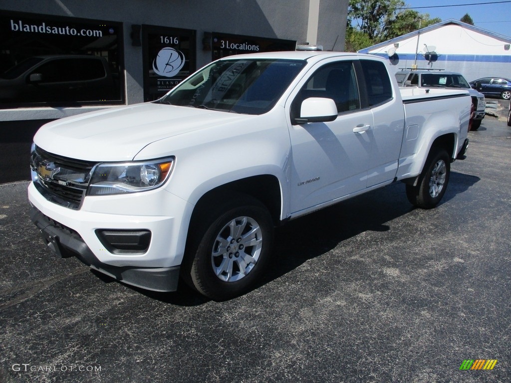 2020 Colorado LT Extended Cab - Summit White / Jet Black photo #2