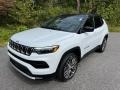 Bright White 2024 Jeep Compass Limited 4x4 Exterior