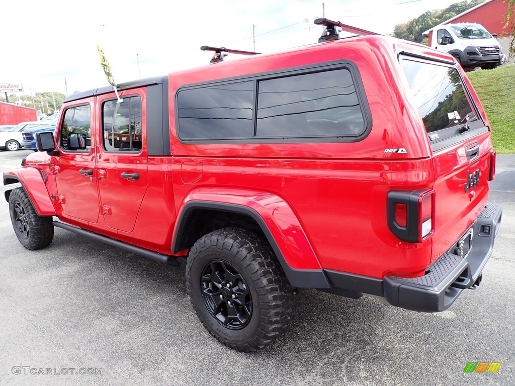 2021 Gladiator Willys 4x4 - Firecracker Red / Black photo #3