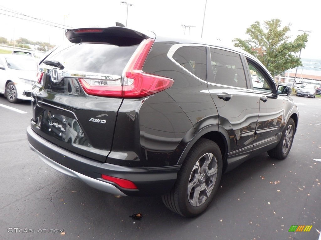 2019 CR-V EX-L AWD - Crystal Black Pearl / Black photo #7