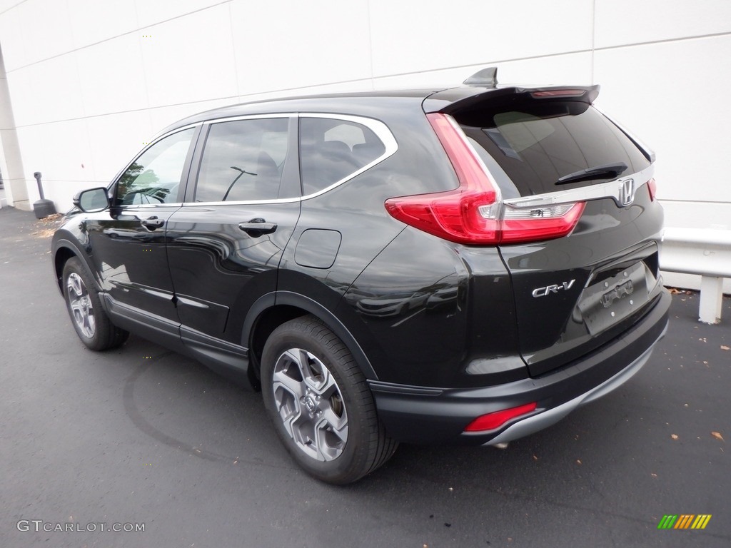2019 CR-V EX-L AWD - Crystal Black Pearl / Black photo #10