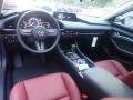  2023 Mazda3 2.5 S Carbon Edition Sedan Red Interior
