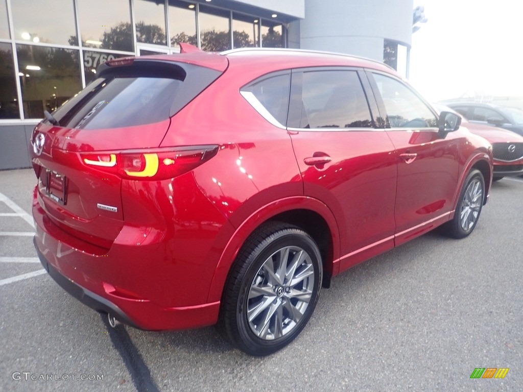 2024 CX-5 S Premium Plus AWD - Soul Red Crystal Metallic / Parchment photo #2