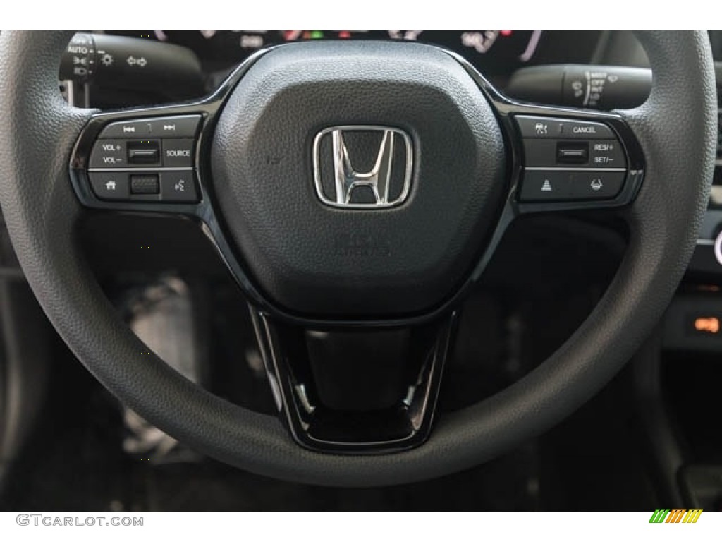2024 Honda Civic LX Sedan Gray Steering Wheel Photo #146649585