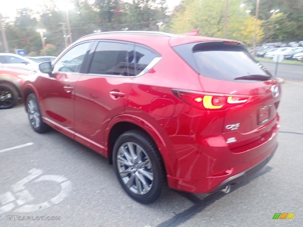 2024 CX-5 S Premium Plus AWD - Soul Red Crystal Metallic / Parchment photo #5