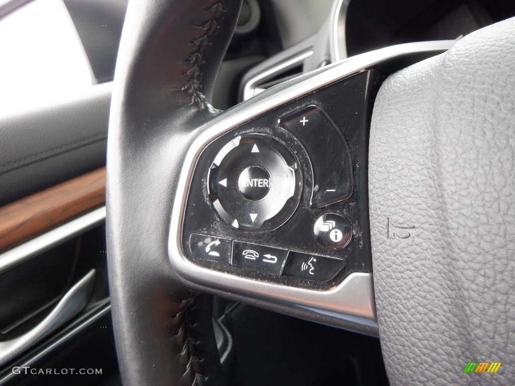 2019 CR-V EX-L AWD - Crystal Black Pearl / Black photo #25