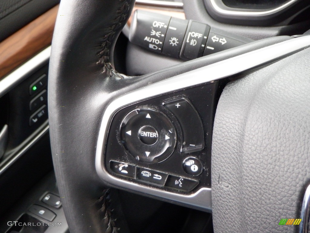 2019 CR-V EX-L AWD - Crystal Black Pearl / Black photo #26