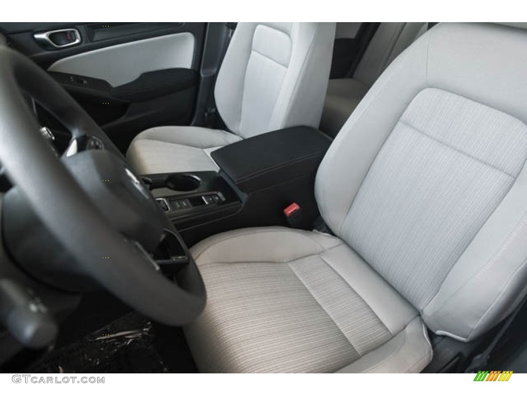 Gray Interior 2024 Honda Civic LX Sedan Photo #146649699
