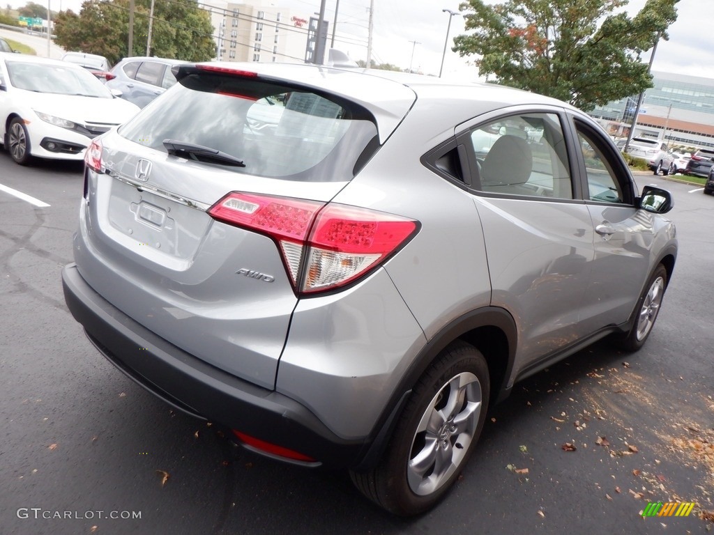 2021 HR-V LX AWD - Lunar Silver Metallic / Gray photo #5