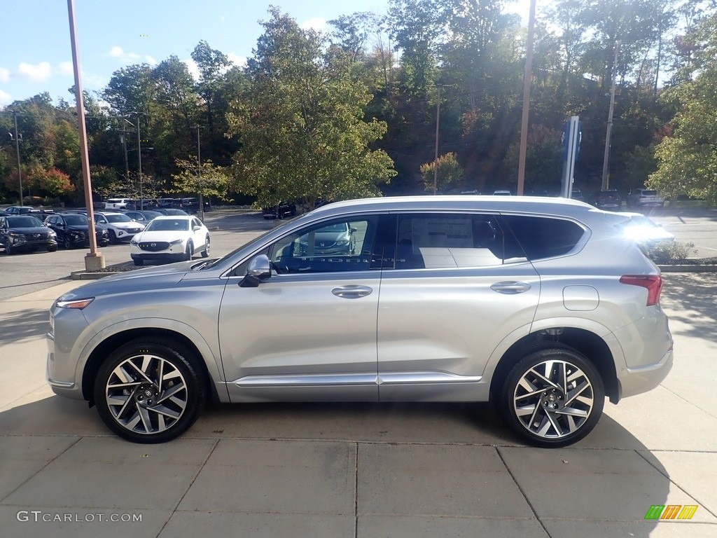 Shimmering Silver Pearl 2023 Hyundai Santa Fe Calligraphy AWD Exterior Photo #146650392