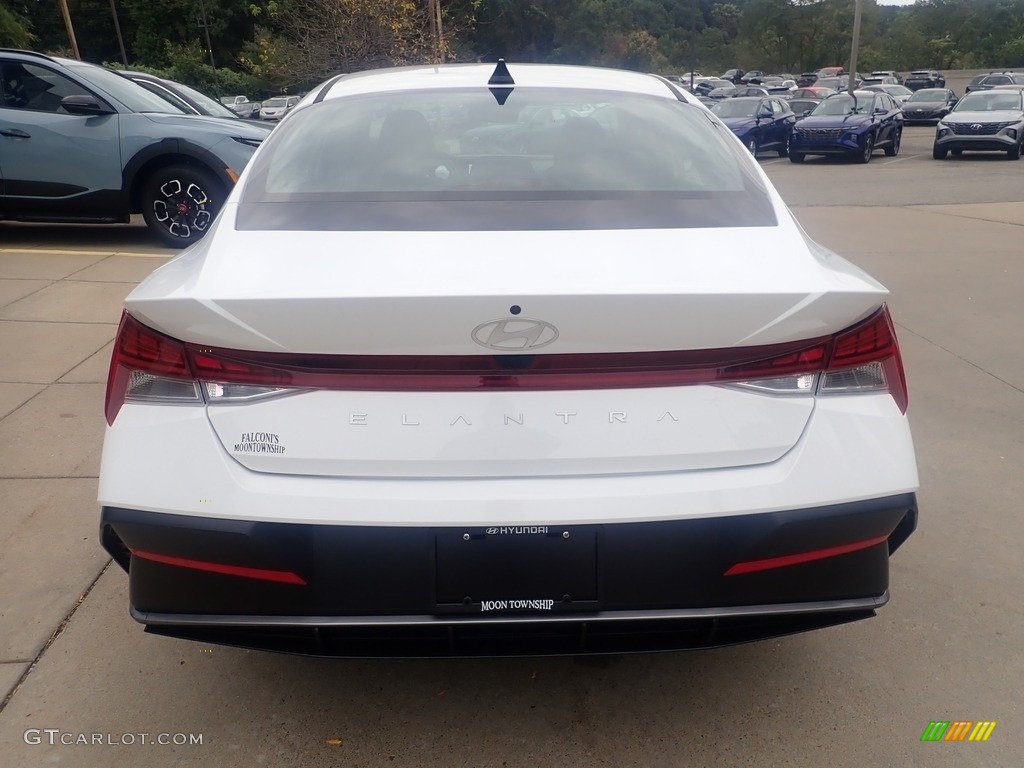 2024 Elantra SEL - Serenity White / Black photo #3