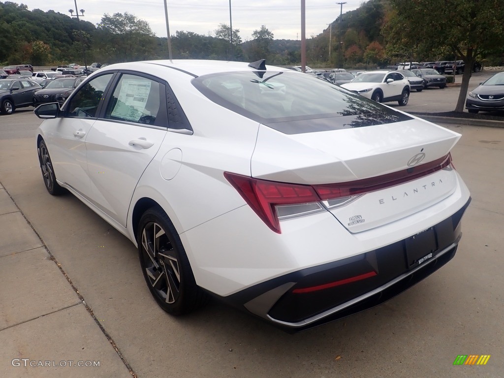 Serenity White 2024 Hyundai Elantra SEL Exterior Photo #146650740