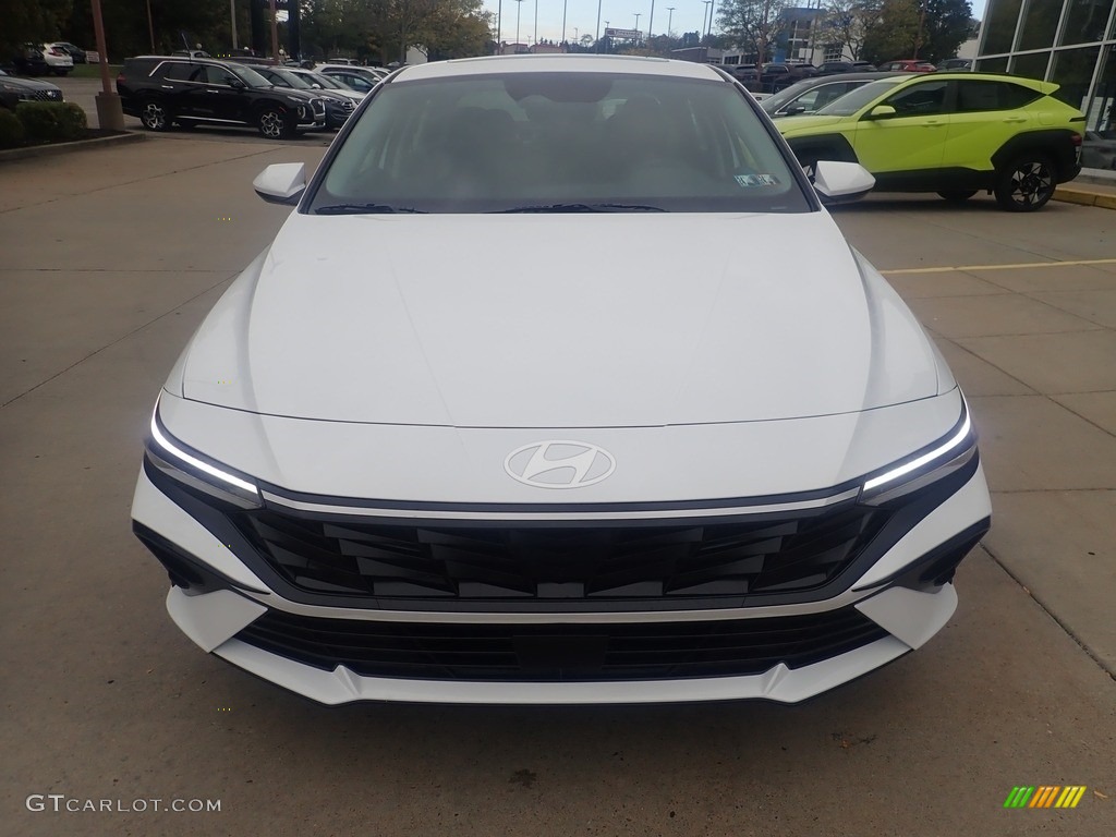 Serenity White 2024 Hyundai Elantra SEL Exterior Photo #146650782