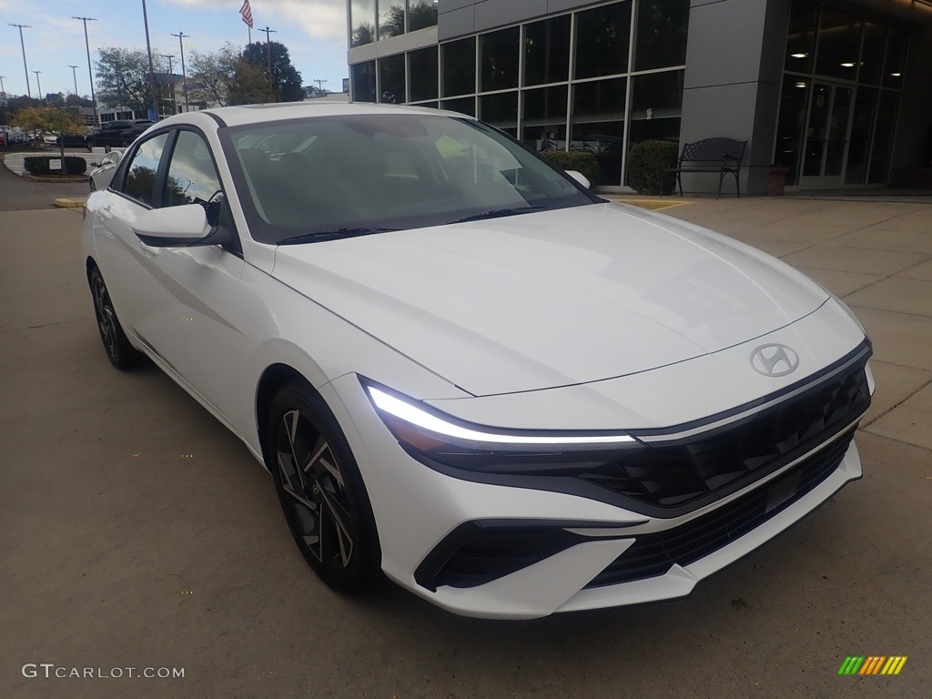 2024 Elantra SEL - Serenity White / Black photo #9