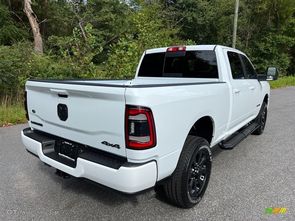 2024 2500 Laramie Night Edition Crew Cab 4x4 - Bright White / Black photo #6