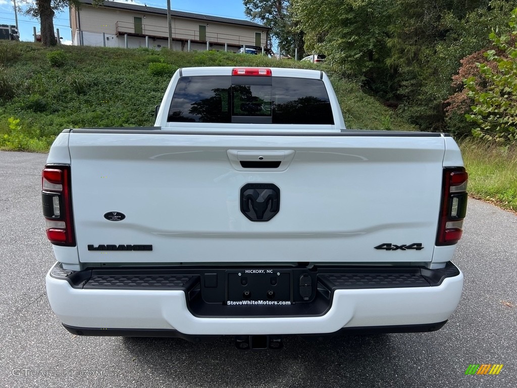2024 2500 Laramie Night Edition Crew Cab 4x4 - Bright White / Black photo #7