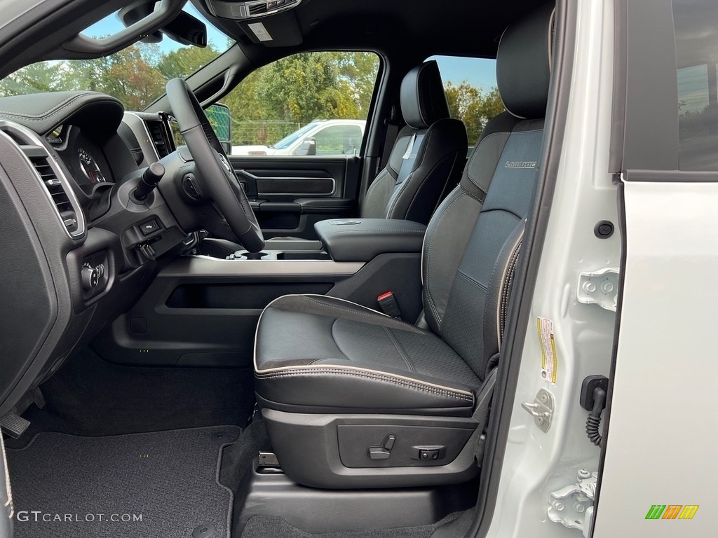 Black Interior 2024 Ram 2500 Laramie Night Edition Crew Cab 4x4 Photo #146650908
