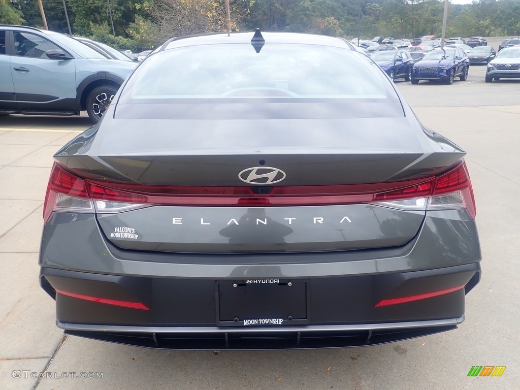 2024 Elantra SEL - Amazon Gray / Gray photo #3