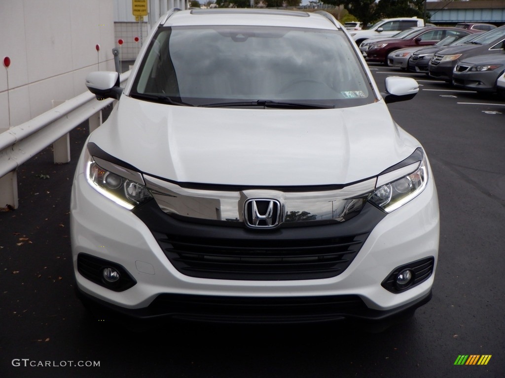 2020 HR-V EX AWD - Platinum White Pearl / Black photo #3
