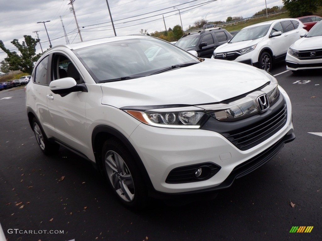 2020 HR-V EX AWD - Platinum White Pearl / Black photo #4
