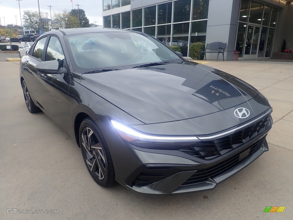2024 Elantra SEL - Amazon Gray / Gray photo #9