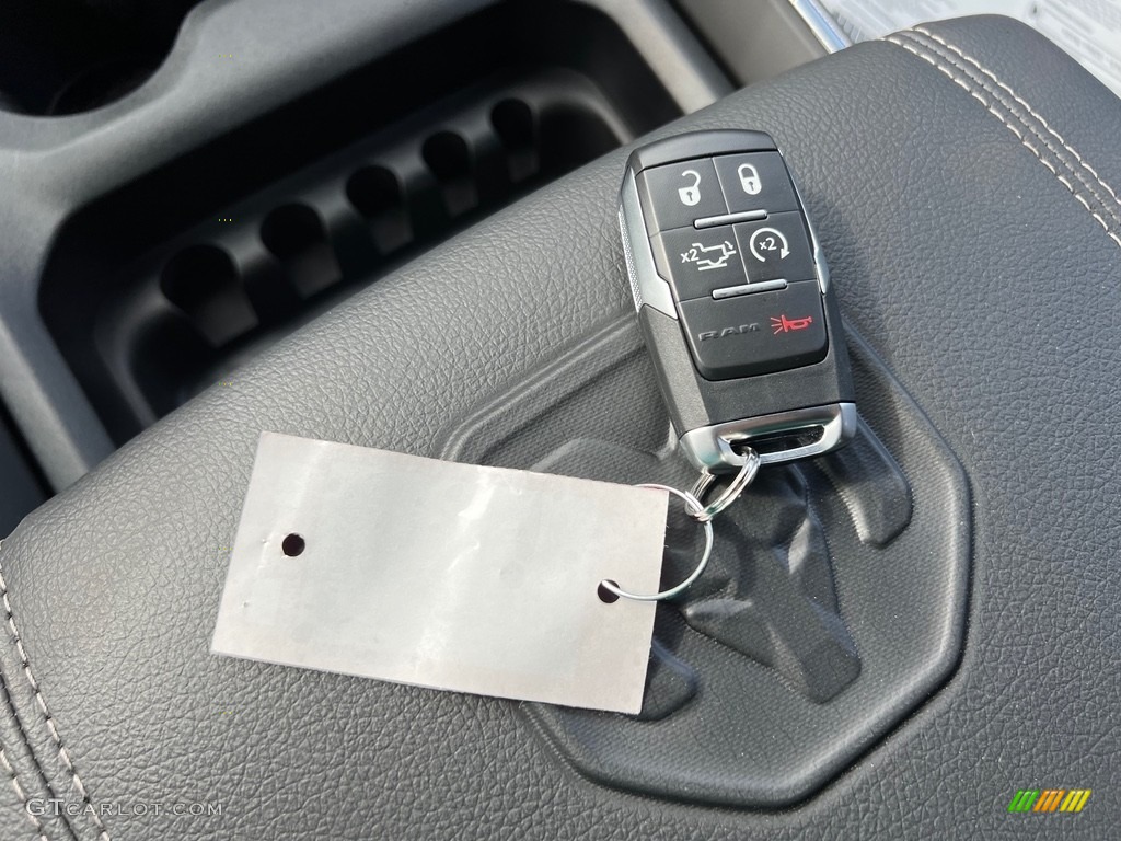 2024 2500 Laramie Night Edition Crew Cab 4x4 - Bright White / Black photo #33