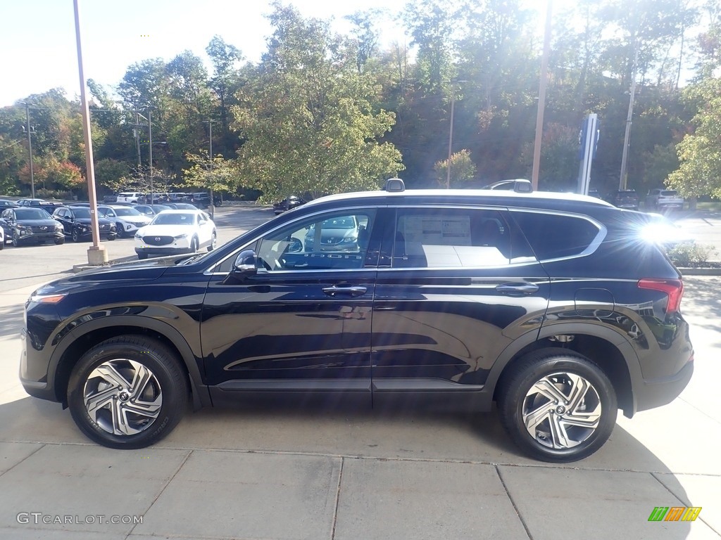 Twilight Black 2023 Hyundai Santa Fe SEL AWD Exterior Photo #146651259