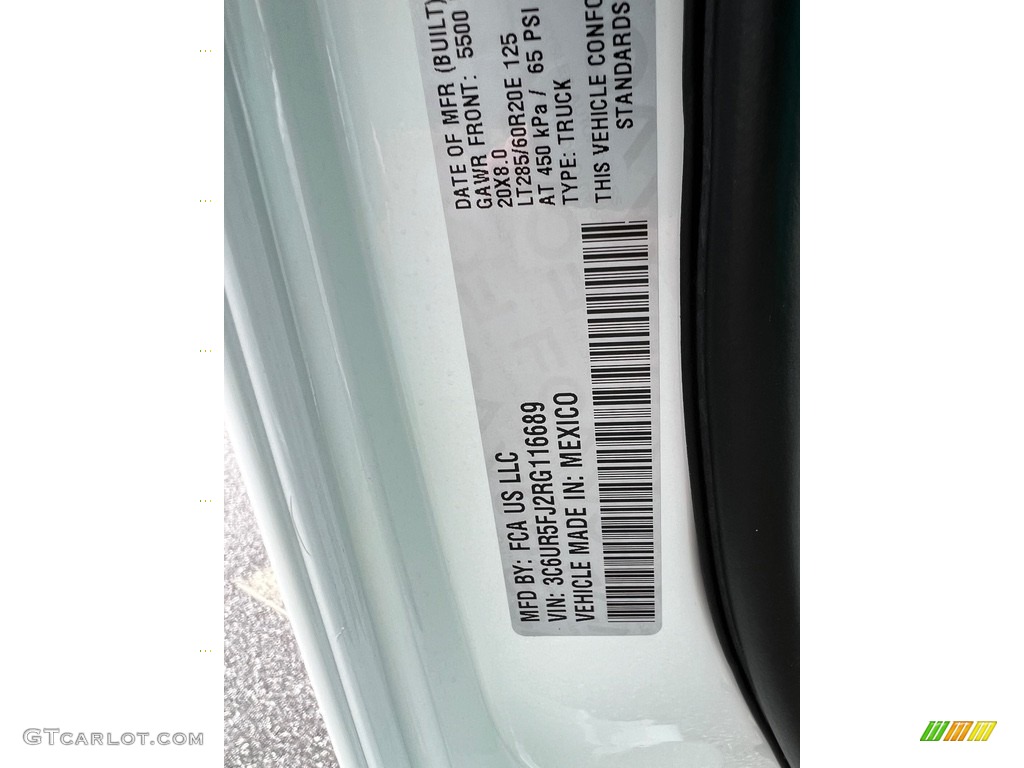 2024 2500 Laramie Night Edition Crew Cab 4x4 - Bright White / Black photo #34