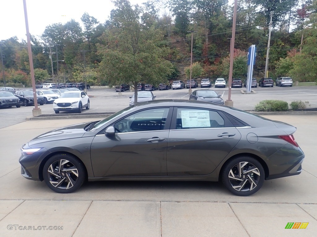 2024 Elantra SEL - Amazon Gray / Gray photo #6