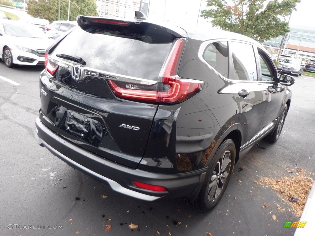 2020 CR-V EX-L AWD - Crystal Black Pearl / Black photo #5