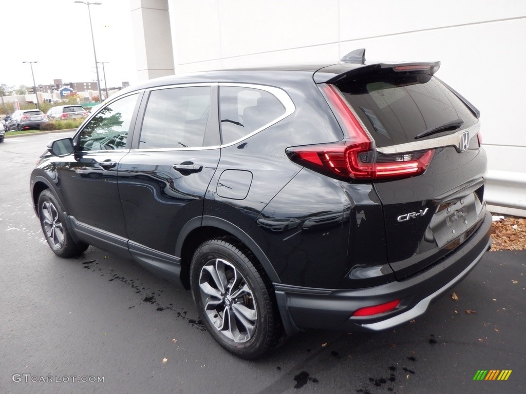 2020 CR-V EX-L AWD - Crystal Black Pearl / Black photo #8