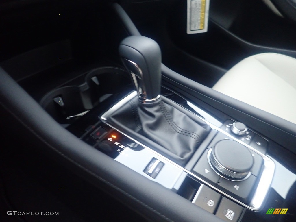 2023 Mazda3 2.5 S Preferred Sedan - Deep Crystal Blue Mica / Greige photo #16