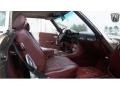 Burgundy Front Seat Photo for 1987 Mercedes-Benz SL Class #146651892