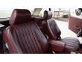 Burgundy Front Seat Photo for 1987 Mercedes-Benz SL Class #146651901