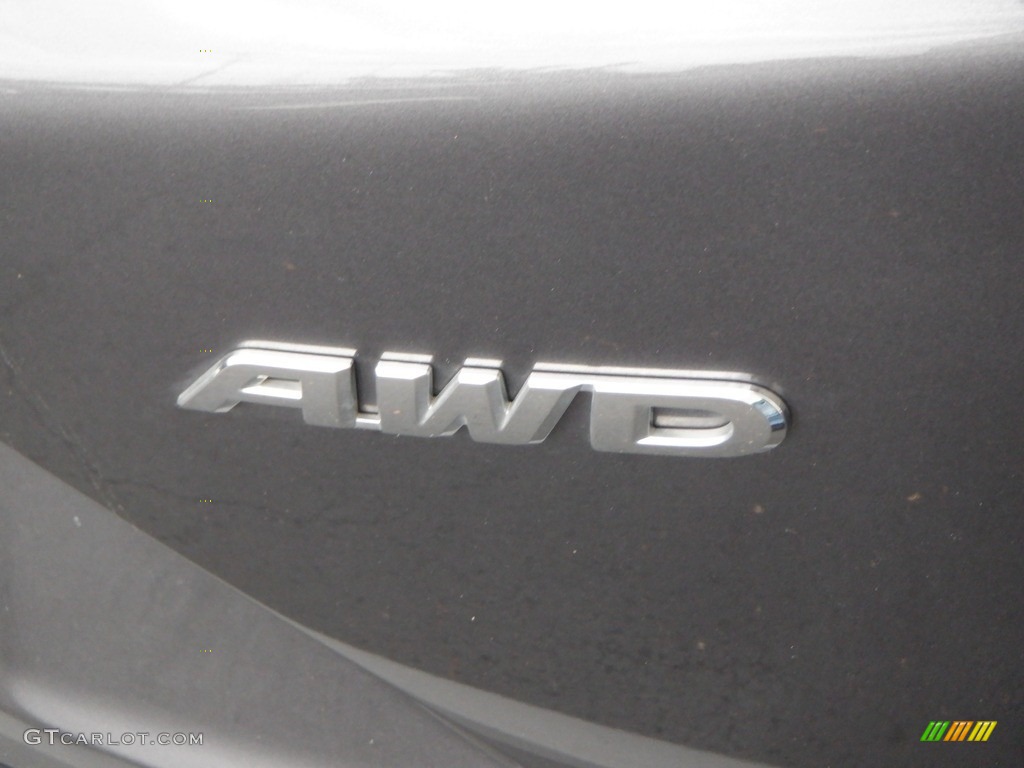 2020 CR-V EX AWD - Modern Steel Metallic / Black photo #6