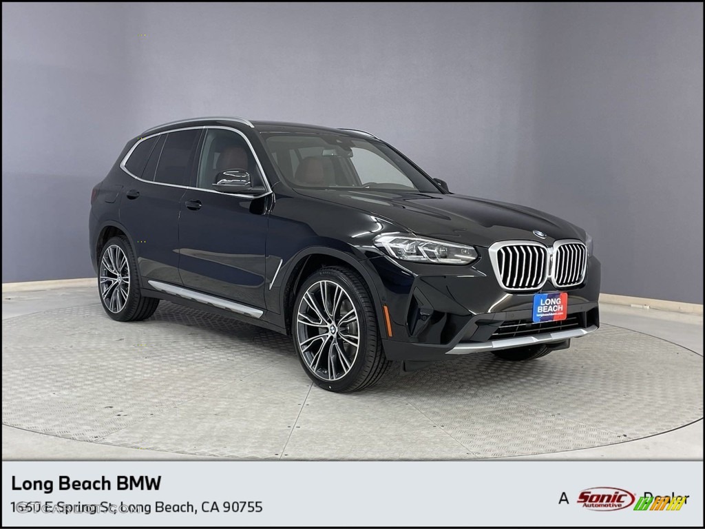 2024 X3 sDrive30i - Jet Black / Tacora Red photo #1