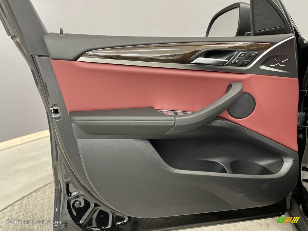 2024 BMW X3 sDrive30i Tacora Red Door Panel Photo #146652859