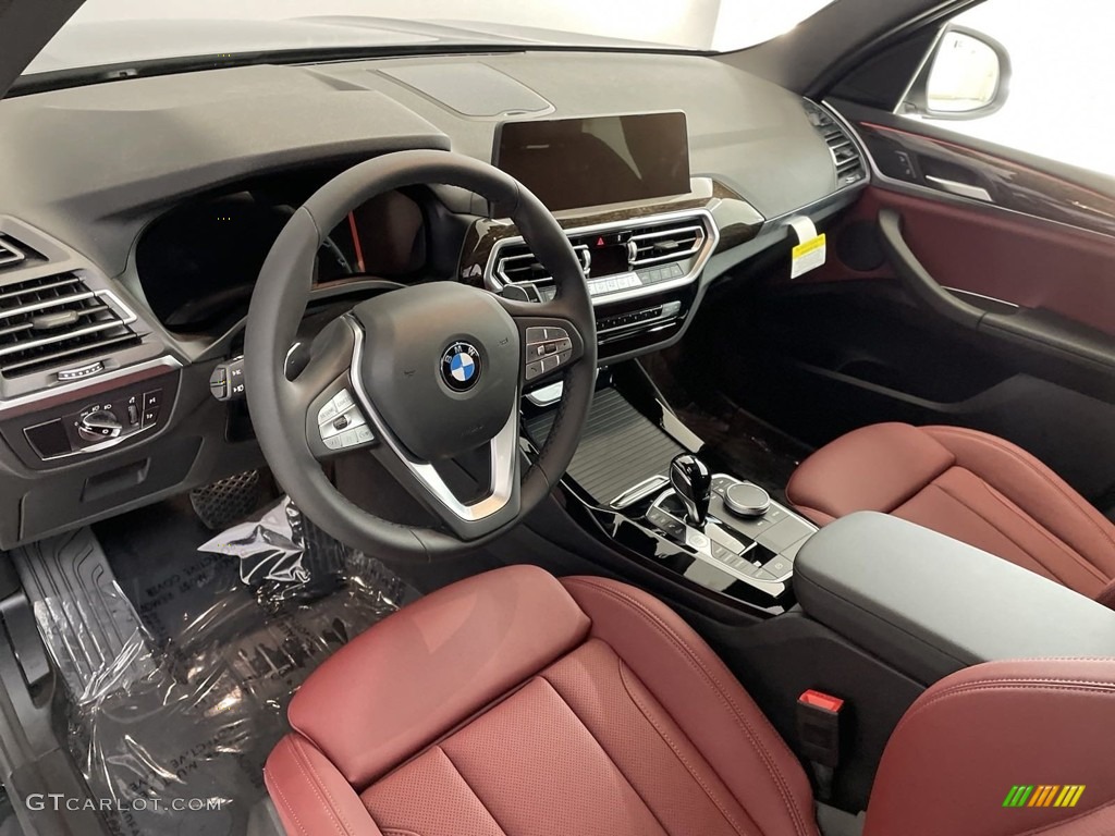 Tacora Red Interior 2024 BMW X3 sDrive30i Photo #146652910