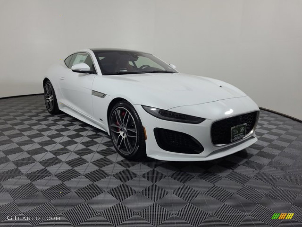 Fuji White 2024 Jaguar F-TYPE P450 75 AWD Coupe Exterior Photo #146653540