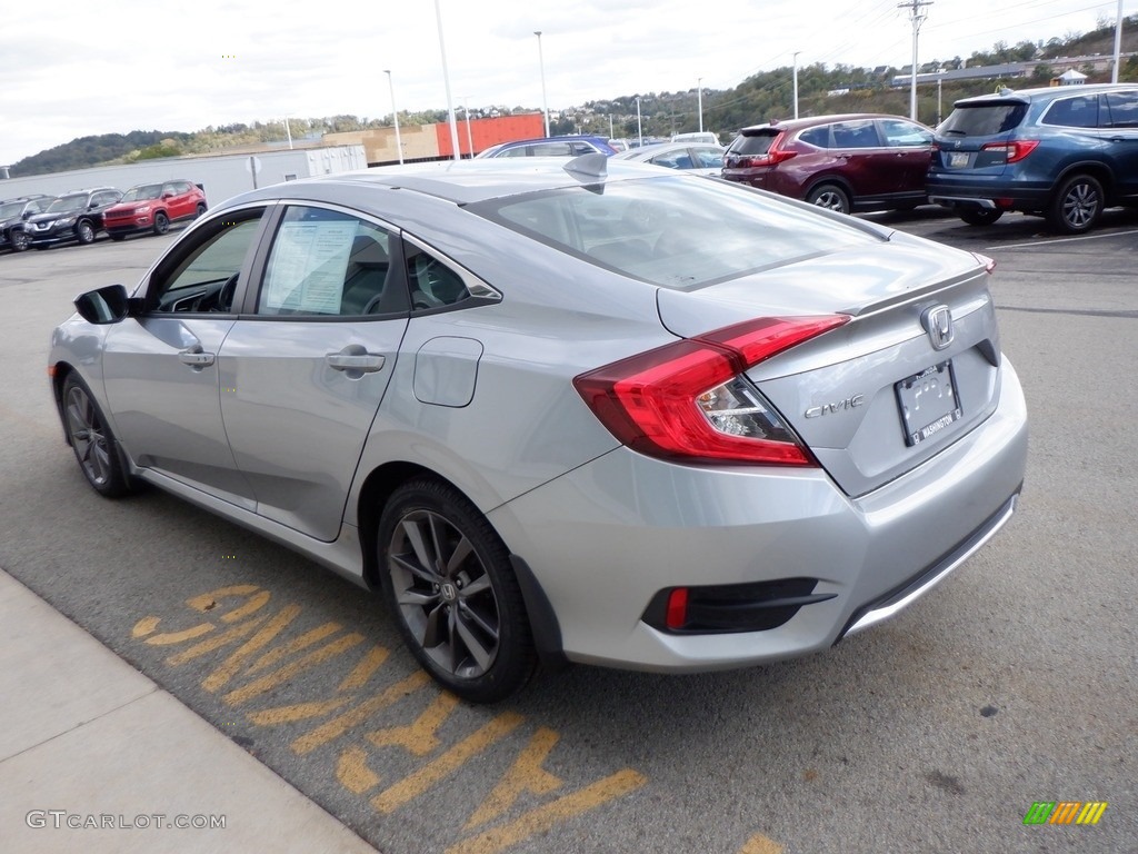 Lunar Silver Metallic 2020 Honda Civic EX Sedan Exterior Photo #146653582