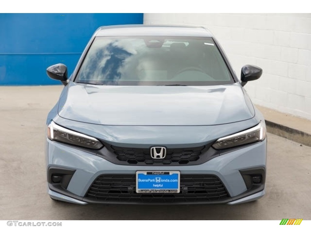 2024 Civic Sport Hatchback - Sonic Gray Pearl / Black photo #3